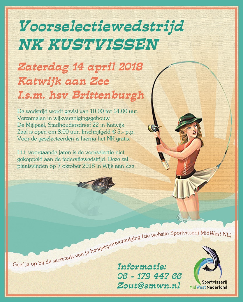 Voorselectiewedstrijd NK Kustvissen