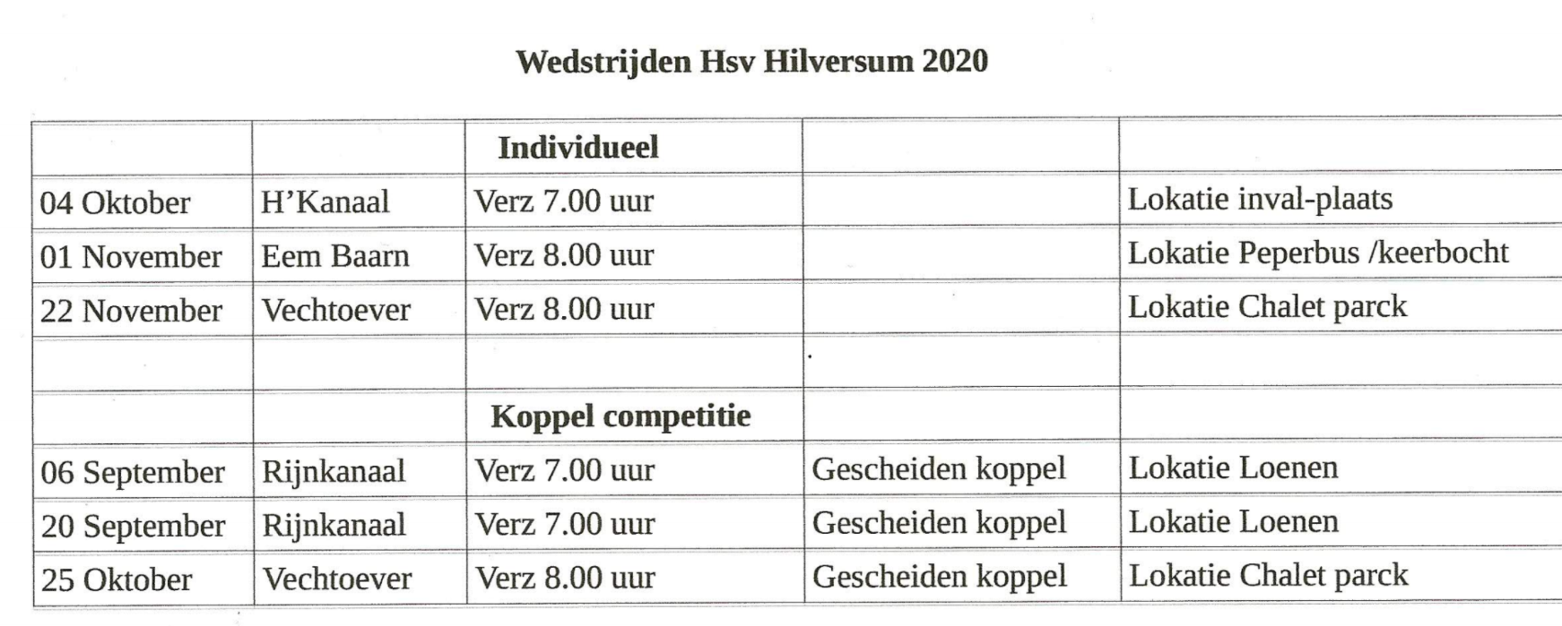 Aangepaste Viswedstrijden